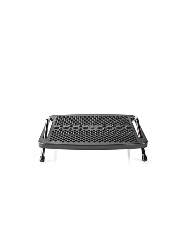 Nedis Fodstøtte | Justerbar vinkel | Sort | Metal / Plastik