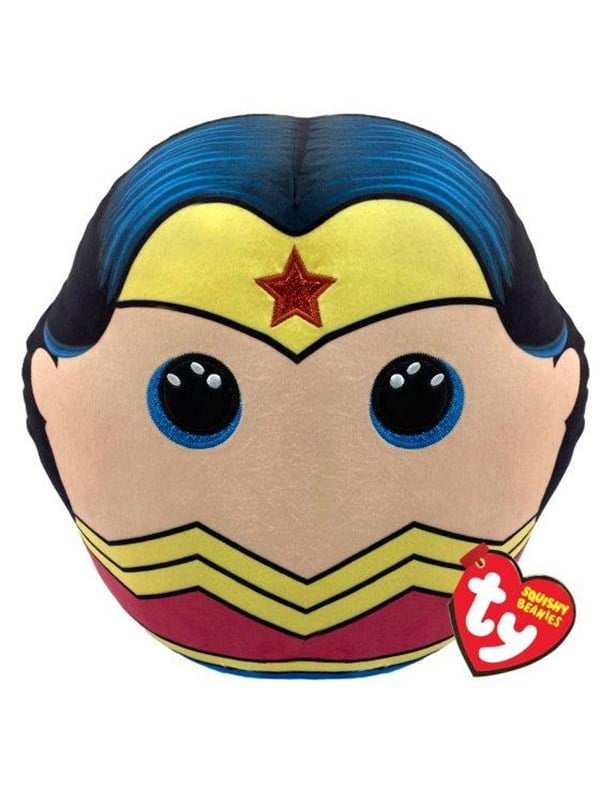 Ty Bamse - Squishy Beanies - 25 cm - Wonder Woman