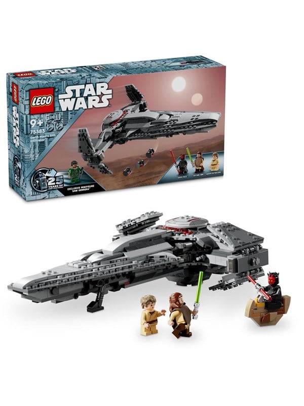 LEGO - Star Wars TM - Darth Maul's Sith Infiltratorâ¢ (75383) - GEEKD.dk