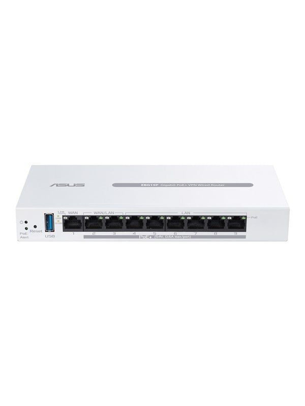 ASUS ExpertWifi 9-Port Gigabit PoE+ VPN Wired Router - Router
