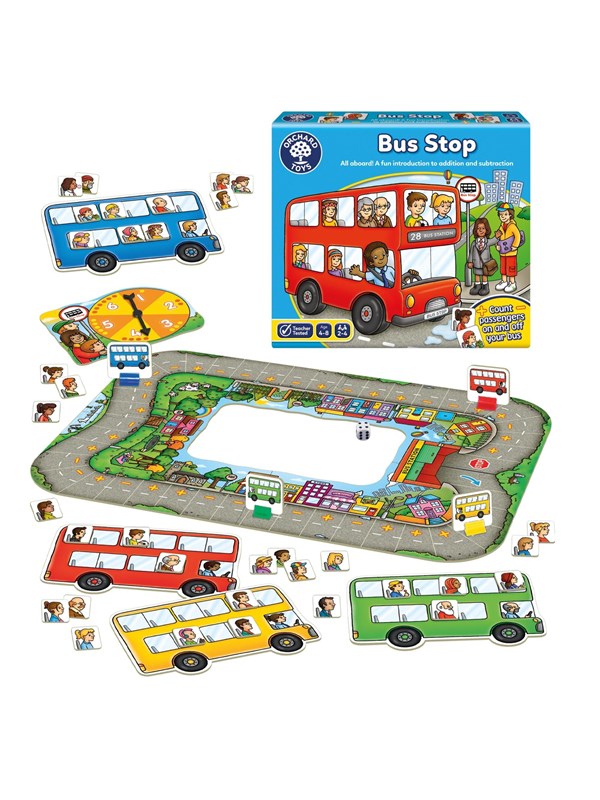 Busstop børnespil - Fra 4 år - Orchard Toys