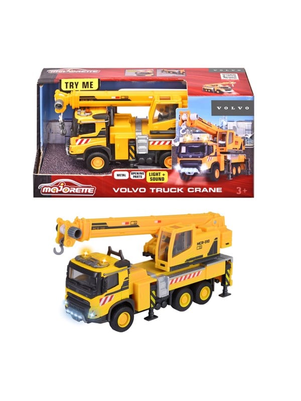 Majorette Volvo Truck Crane
