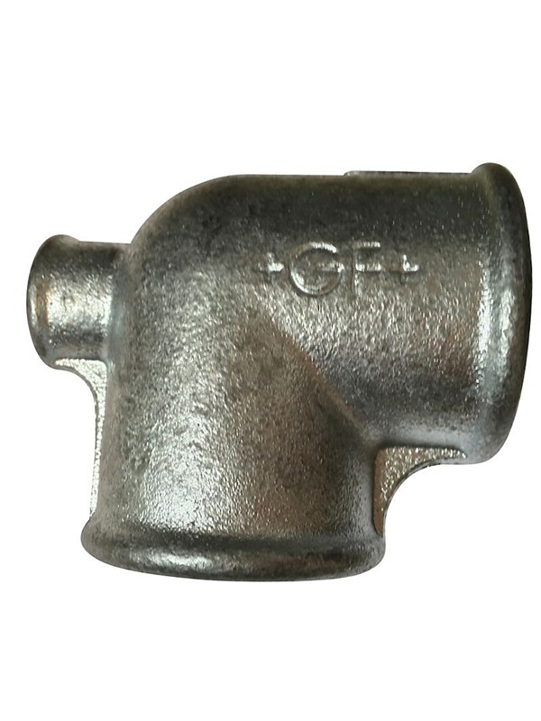 Galvaniseret tee 2" x 2" x 3/4"