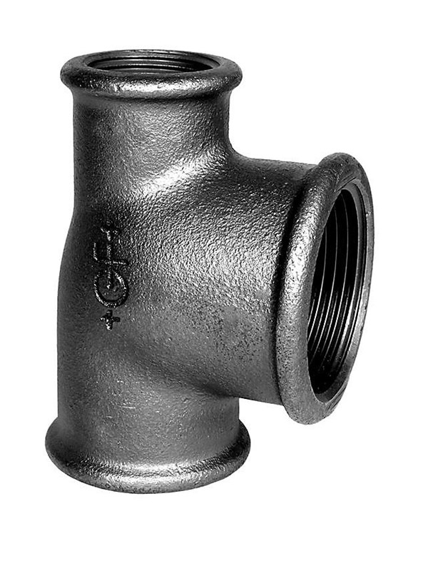 Sort tee 1" x 1 1/4" x 1"