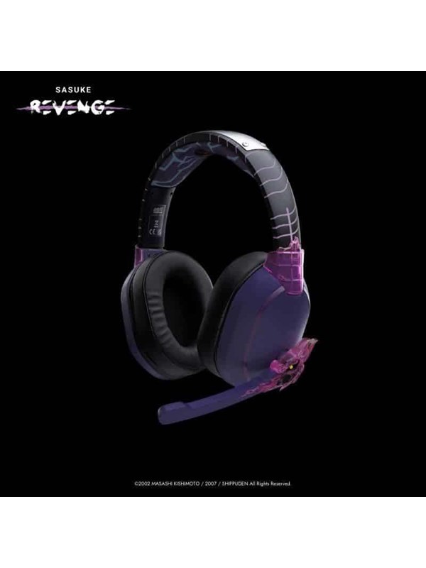 Lexip x Tsume Naruto Shippuden Sasuke Revenge - headphones with mic