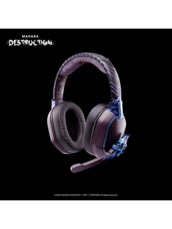 Lexip x Tsume Naruto Shippuden Madara Destruction - headphones with mic