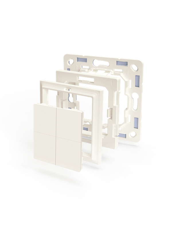Shelly Wall Switch Adapter, Gira, Merten, Exxact