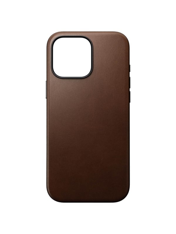 Nomad Modern Leather case - Brown - iPhone 16 Pro Max