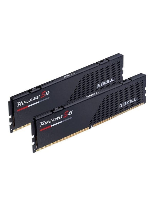 G.Skill Ripjaws S5 DDR5-6000 - 32GB - CL30 - Dual Channel (2 pcs) - Intel XMP - Sort billede