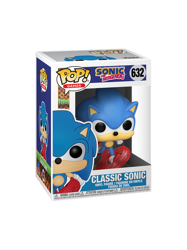 Funko! - Games: Sonic The Hedgehog (Classic Sonic) - Figur