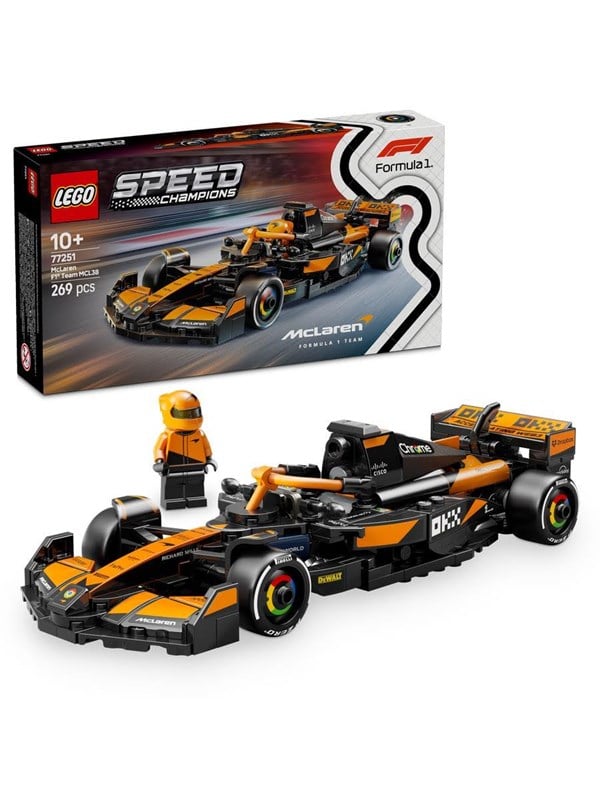 LEGO Speed Champions 77251 McLaren F1® Team MCL38-racerbil
