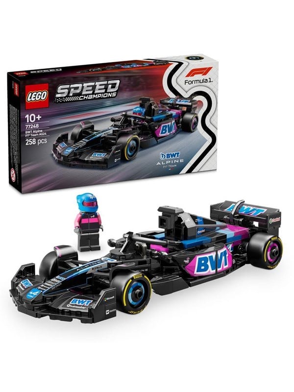 LEGO Speed Champions 77248 BWT Alpine F1® Team A524-racerbil