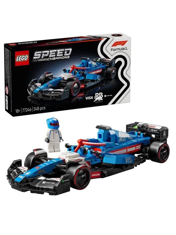 LEGO Speed Champions 77246 Visa Cash App RB VCARB 01 F1®-racerbil
