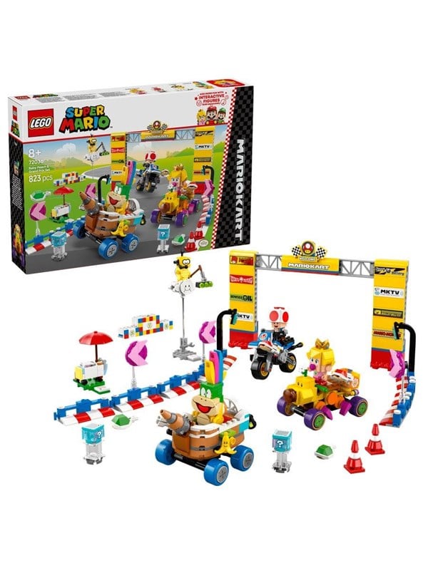 LEGO Super Mario 72036 Mario Kart™ - Baby Peach og Grand Prix-sæt billede