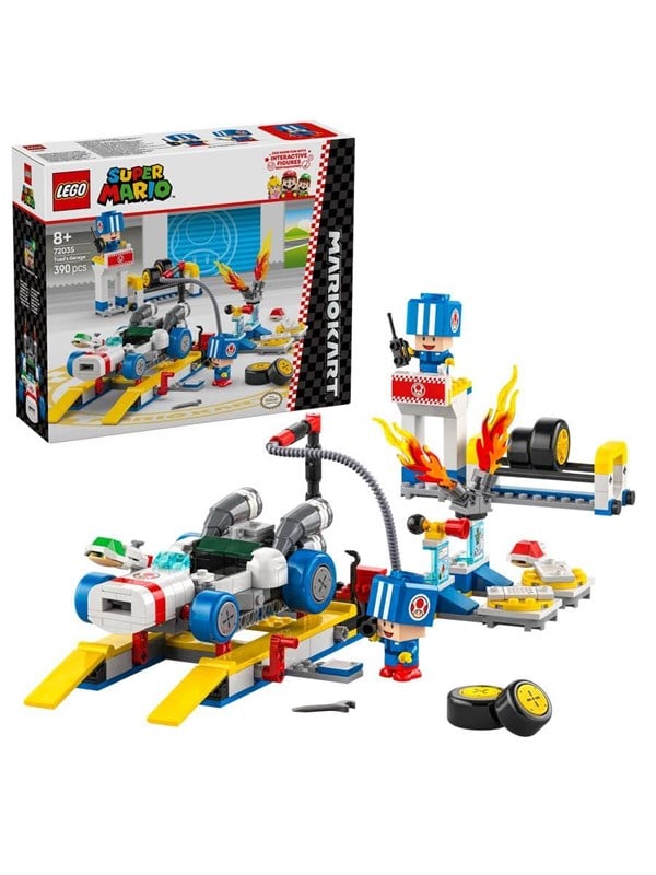 LEGO 72035 Super Mario - Mario Kart: Toad's Workshop - GEEKD.dk