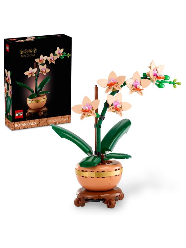 LEGO Botanicals 10343 Mini-orkidé billede