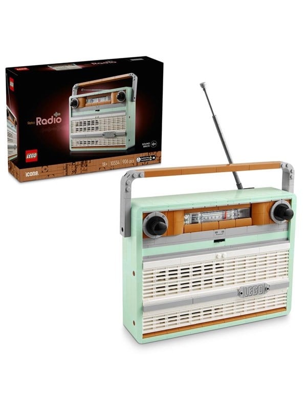 LEGO Icons 10334 Retro-radio billede