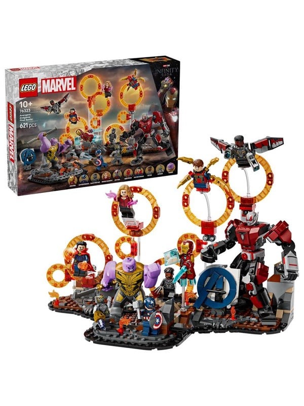 LEGO 76323 Marvel Super Heroes Avengers: Endgame final showdown - GEEKD.dk