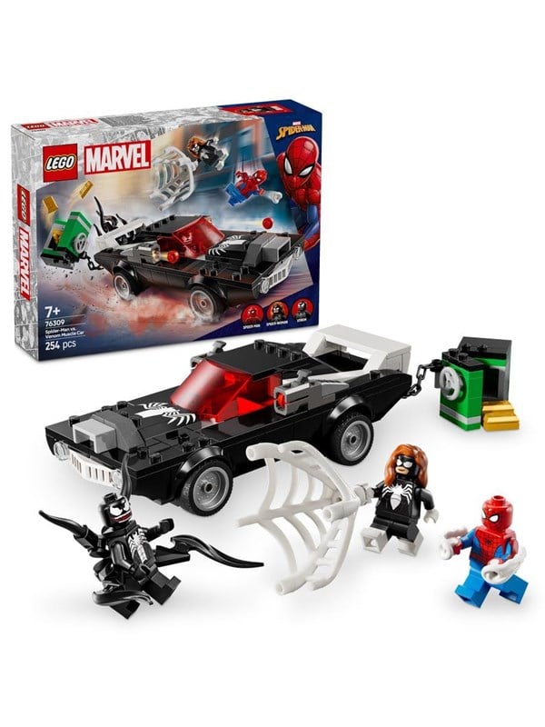 LEGO Super Heroes 76309 Spider-Man mod Venom-muskelbil LEGO Super Heroes 76309 Spider-Man mod Venom-muskelbil