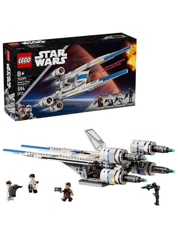 LEGO ® Star Wars - Oprørernes U-Wing-Stjernej... 75399 - 594 Dele
