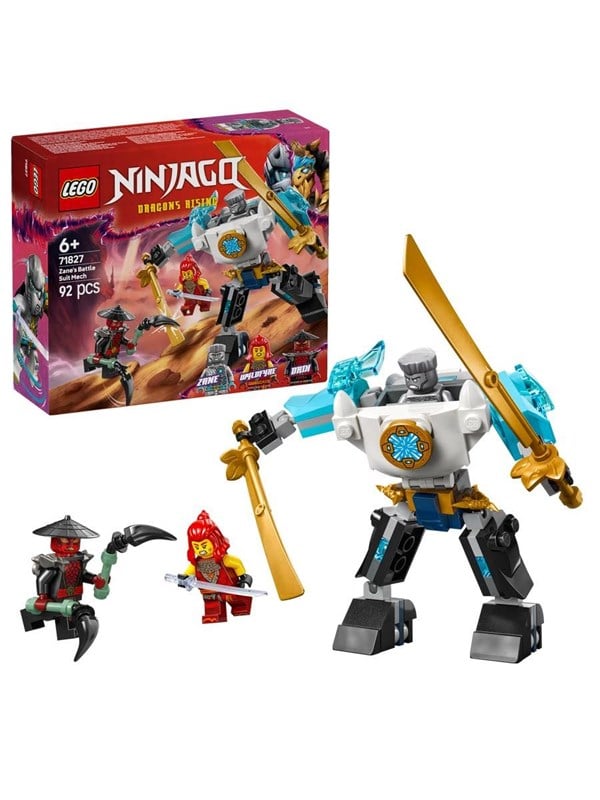 LEGO Ninjago 71827 Zanes kampdragt-mech billede