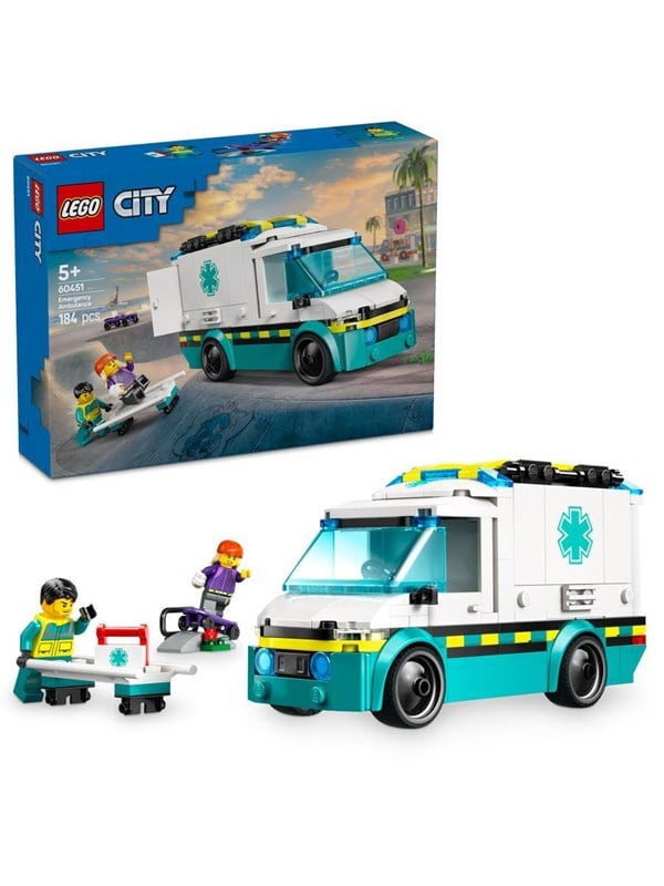 LEGO LEGO City - Nødhjælpsambulance (60451)