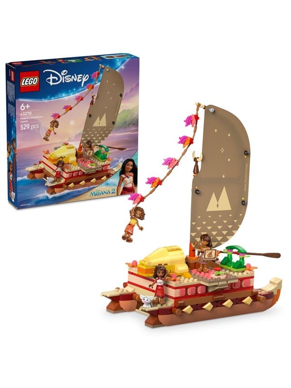 LEGO ® Disney - Vaiana 2 - Vaianas Eventyrkano 43270 - 529 Dele
