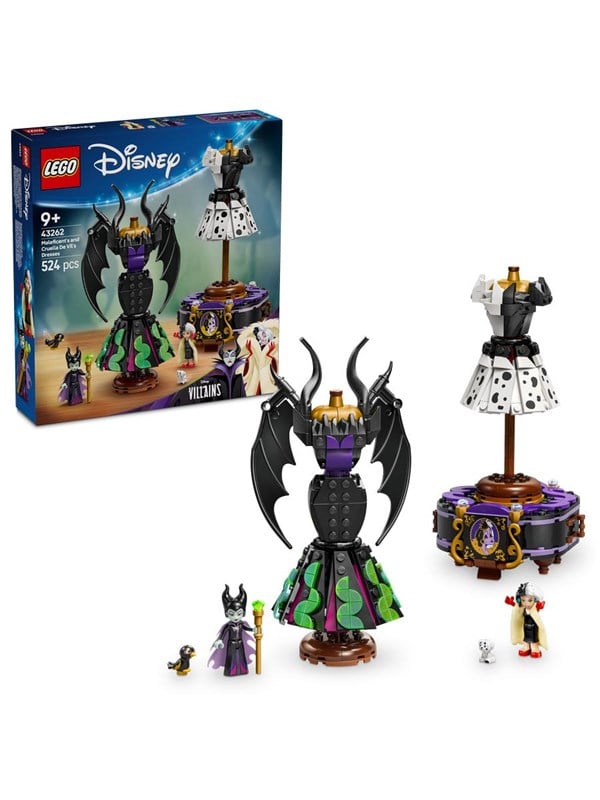 LEGO Classic 43262 Maleficents og Cruella De Vils kjoler LEGO Classic 43262 Maleficents og Cruella De Vils kjoler