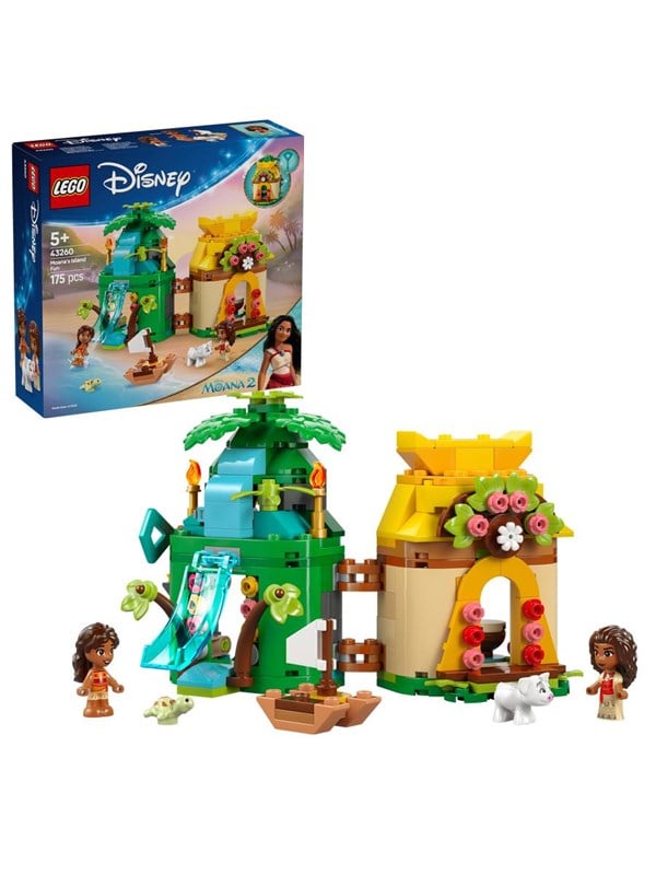 LEGO ® Disney - Vaiana 2 - Vaianas Ø-sjov 43260 - 175 Dele