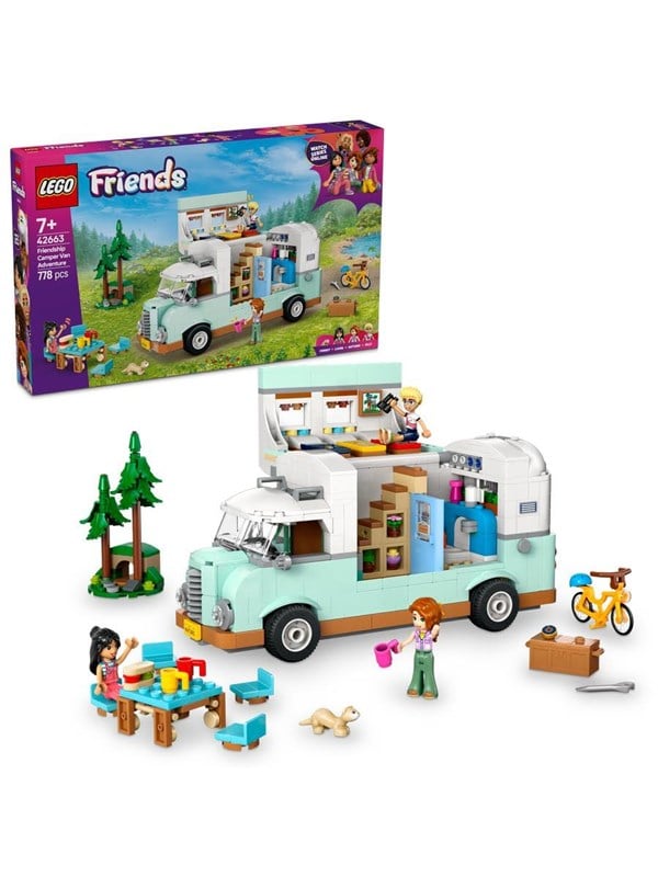 LEGO Friends 42663 Venskabs-autocamper på eventyr billede