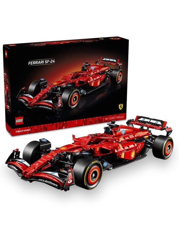 LEGO 42207 Technic Ferrari SF-24 F1 Racing Car - GEEKD.dk