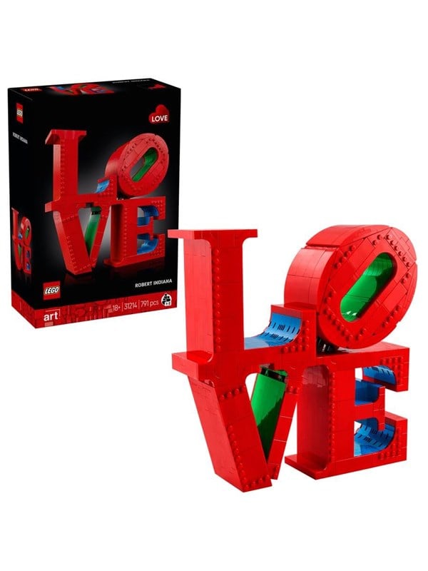 LEGO Art 31214 - LOVE kunstbyg sæt (18+)