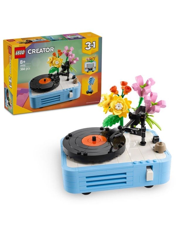 LEGO Creator 31172 Pladespiller med blomster