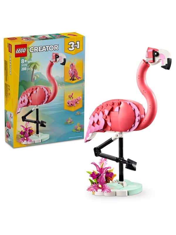 LEGO Creator 31170 Vilde dyr: Pink flamingo billede