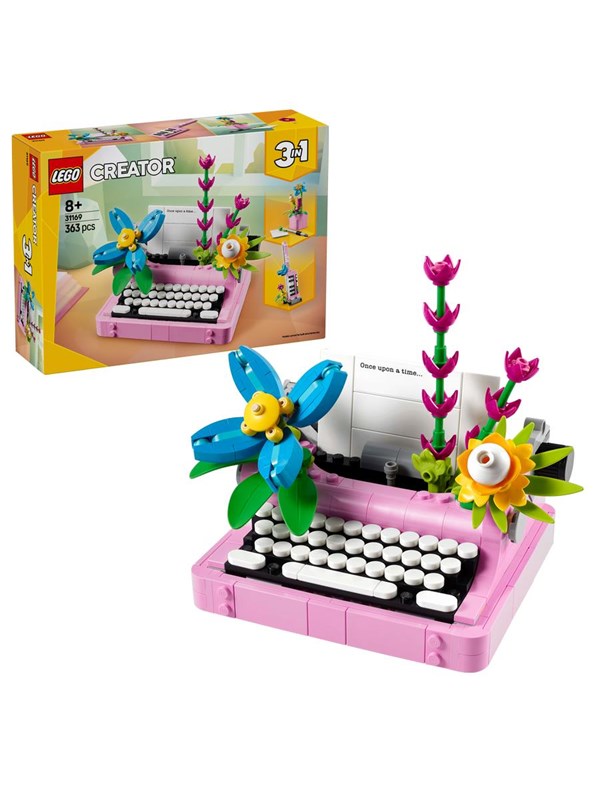 LEGO Creator 31169 Skrivemaskine med blomster