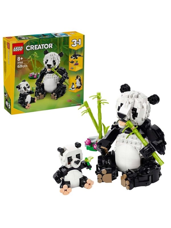 LEGO Creator 31165 Vilde dyr: Pandafamilie billede