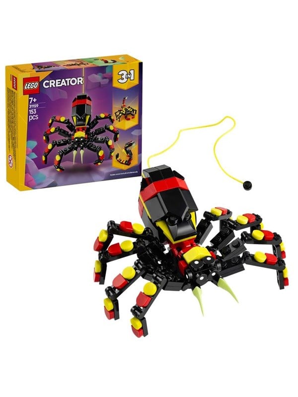 LEGO Creator 31159 Vilde dyr: Edderkop på spring billede
