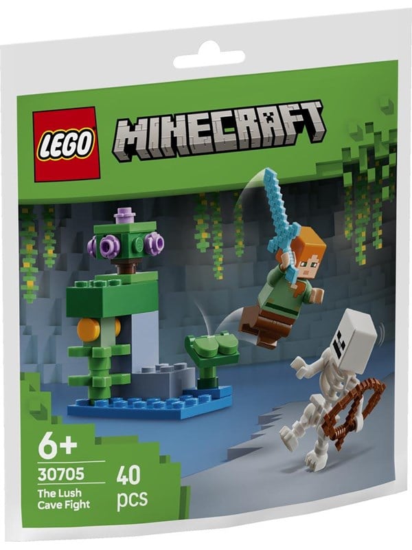LEGO 30705 Minecraft Showdown at the Lush Cave - GEEKD.dk