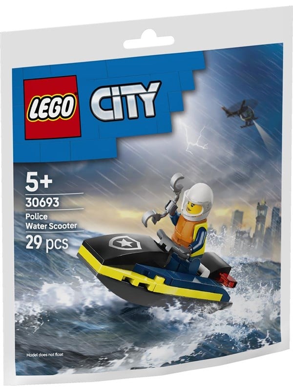 LEGO City 30693 Politivandscooter LEGO City 30693 Politivandscooter