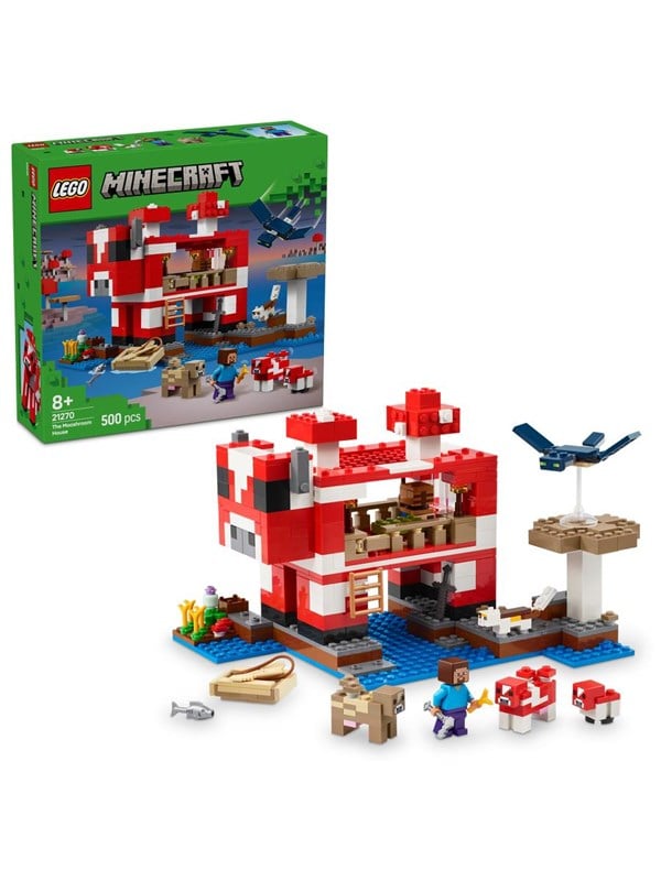LEGO Minecraft 21270 Mooshroom-huset