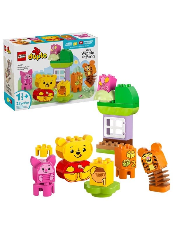 Lego Duplo Disney Winnie The Pooh - Peter Plys' Fødselsdagsfest - 10457