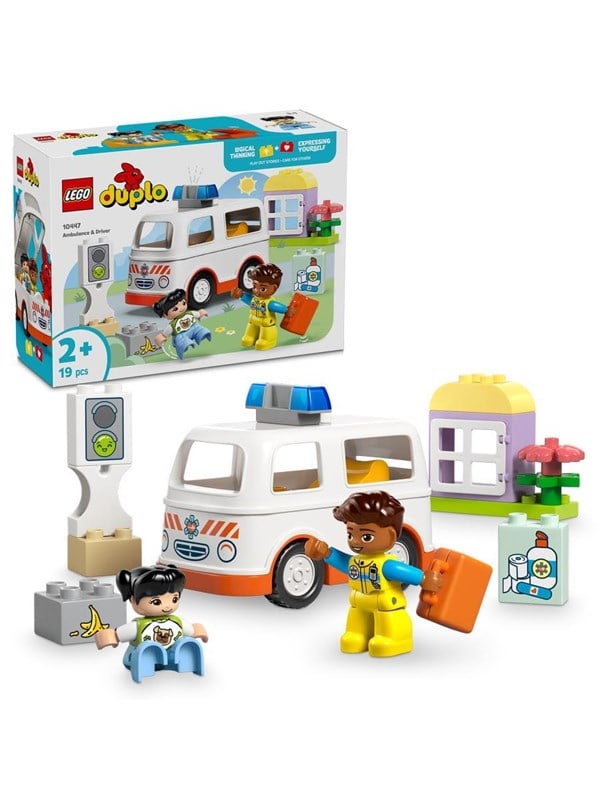LEGO DUPLO 10447 Ambulance og fører billede