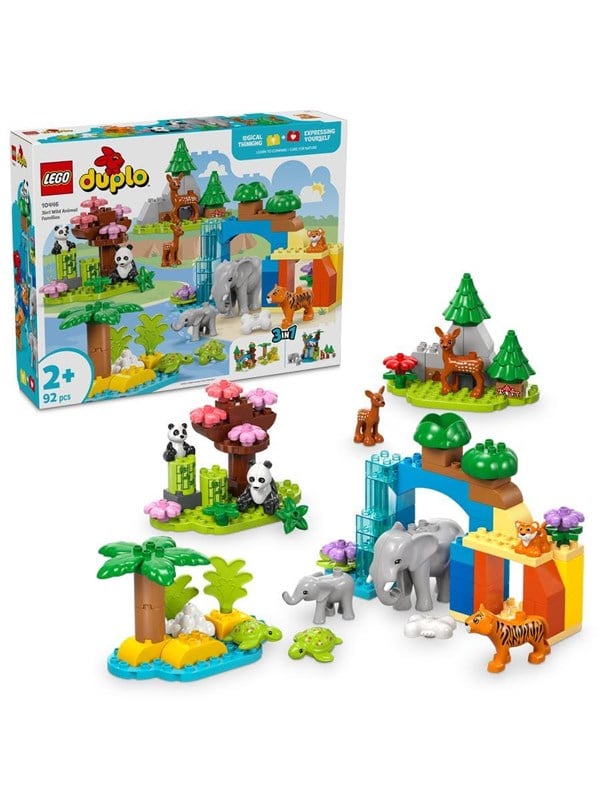 LEGO DUPLO 10446 3-i-1 vilde dyrefamilier
