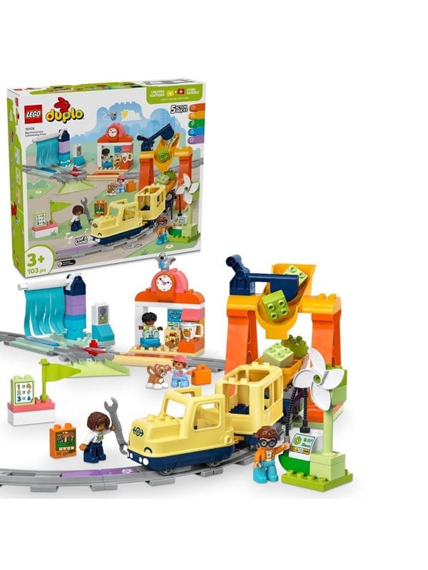 LEGO DUPLO 10428 Stort interaktivt lokalbanetog