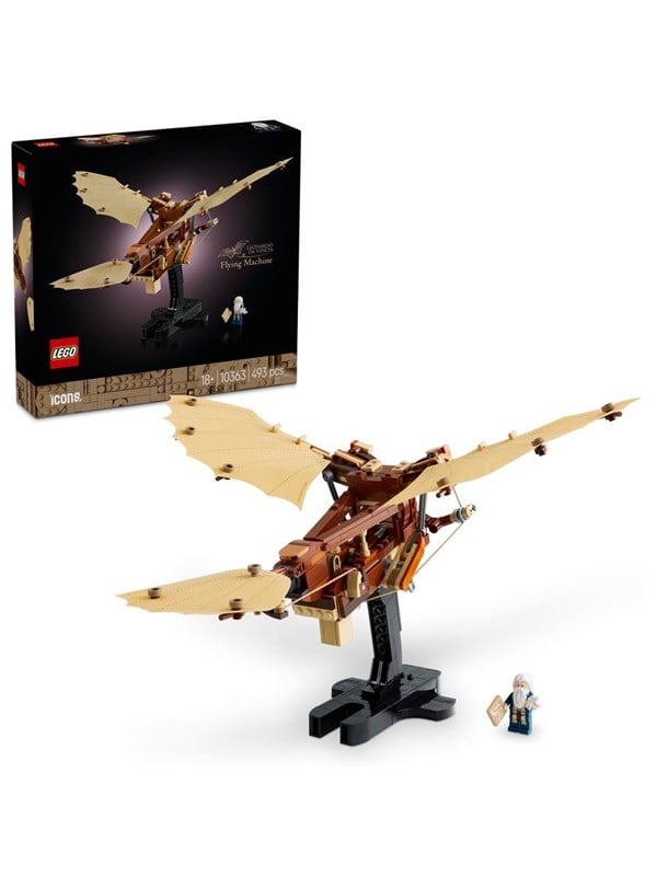 LEGO Icons 10363 Leonardo da Vincis flyvemaskine billede