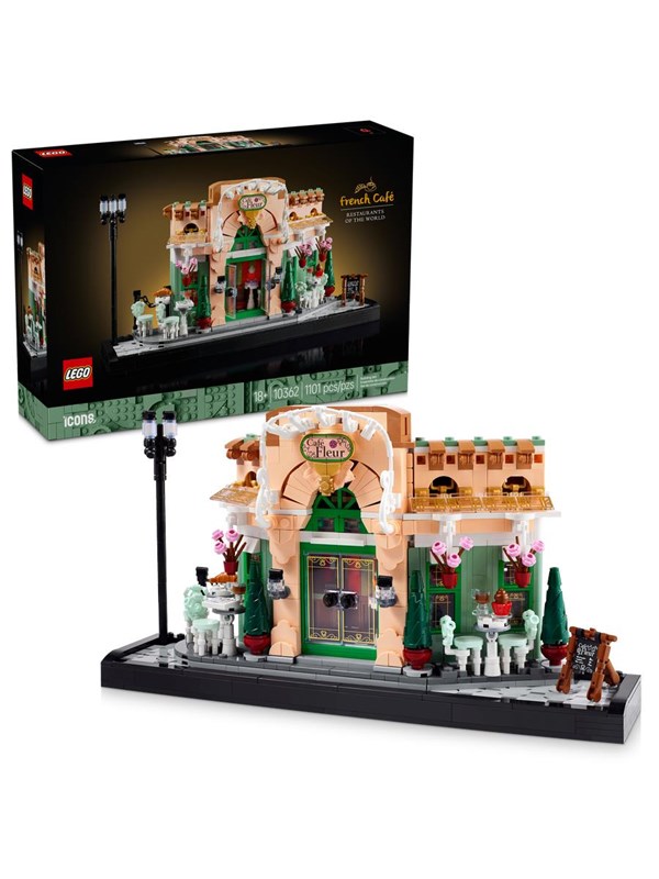 LEGO Icons 10362 Fransk Café byggesæt - 1101 dele