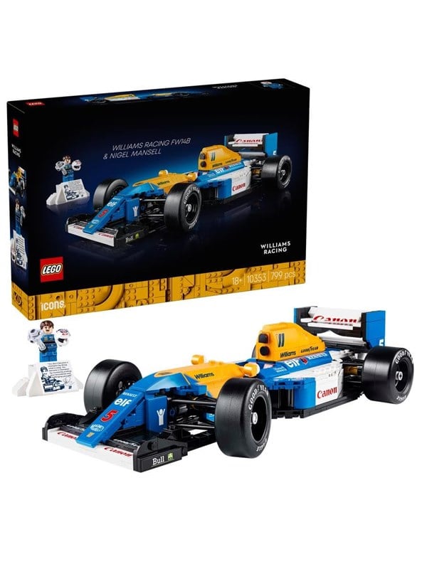 LEGO Icons 10353 Williams Racing FW14B - Nigel Mansell, 799 dele (18+)
