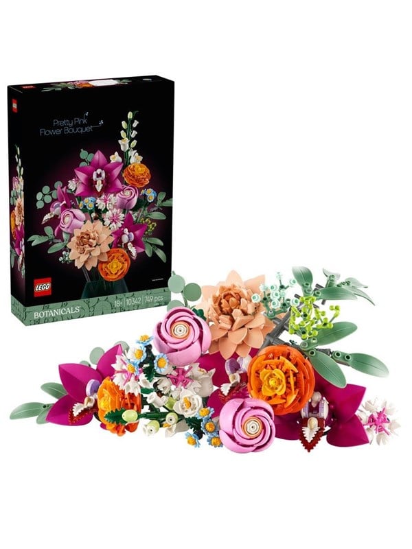 LEGO Botanicals 10342 Smuk pink blomsterbuket billede