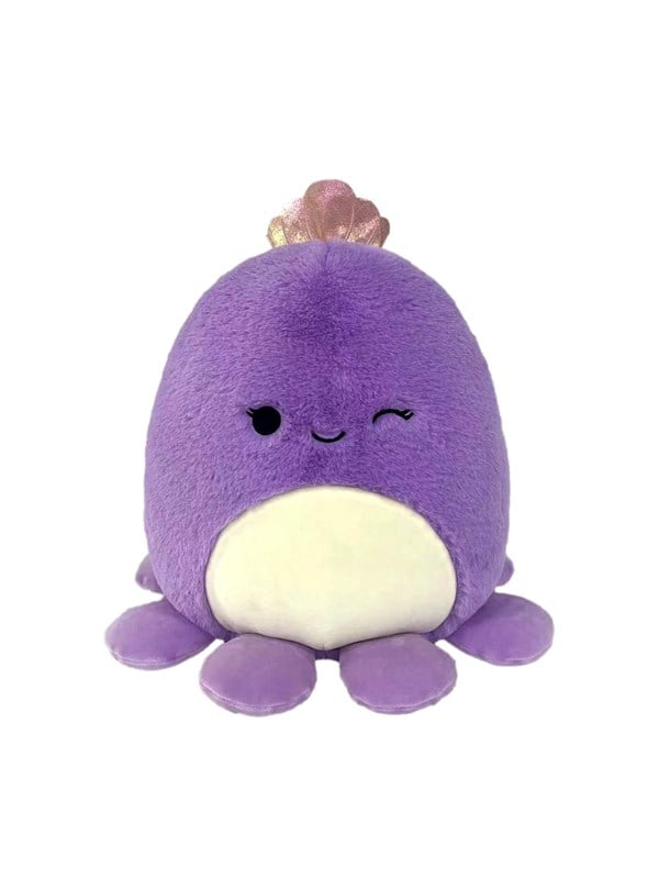 Squishmallows Fuzz-A-Mallows Violet Blæksprutte 30 cm billede