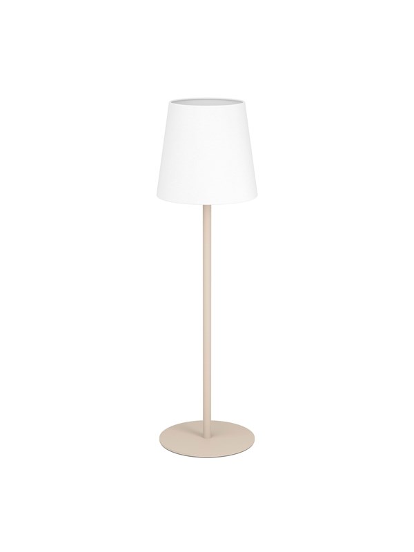EGLO FIORANA BORD H530 E14 SAND/HVID